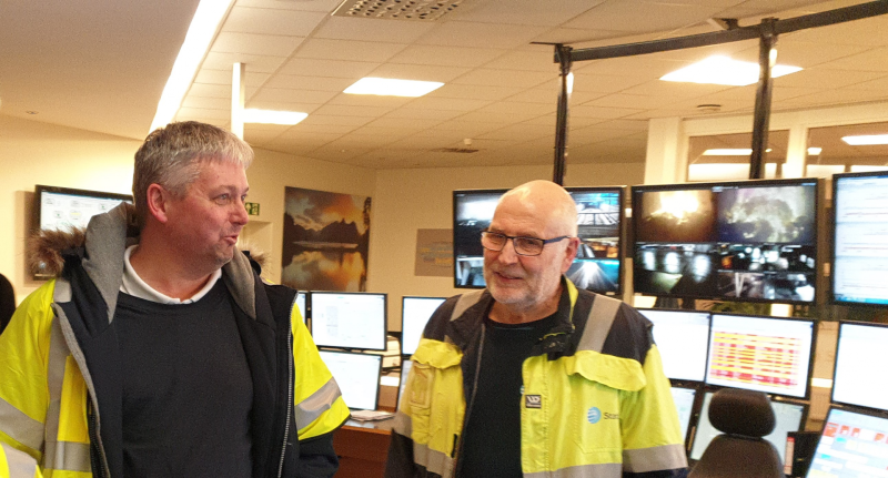 BESØK PÅ HEIMDAL VARMESENTRAL